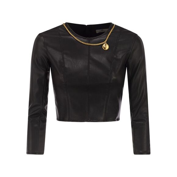 Elisabetta Franchi Women Top With Necklace And Charm
